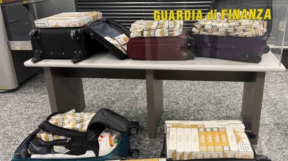 Malpensa, Gdf: sequestri di sigarette e melassa. Elevate 96 sanzioni, 27 denunce